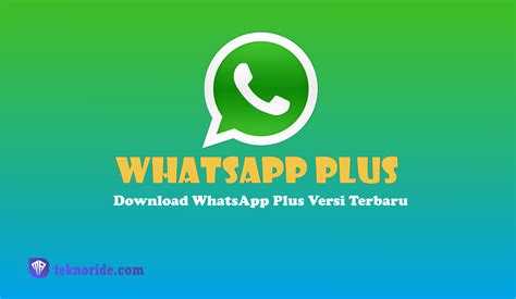 WhatsApp Plus Versi Terbaru